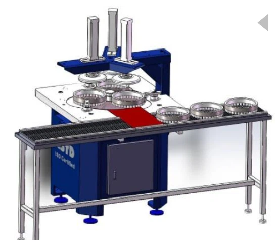 Lapping Machine Loading & Unloading table